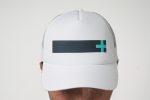 Minimalist White Trucker Cap